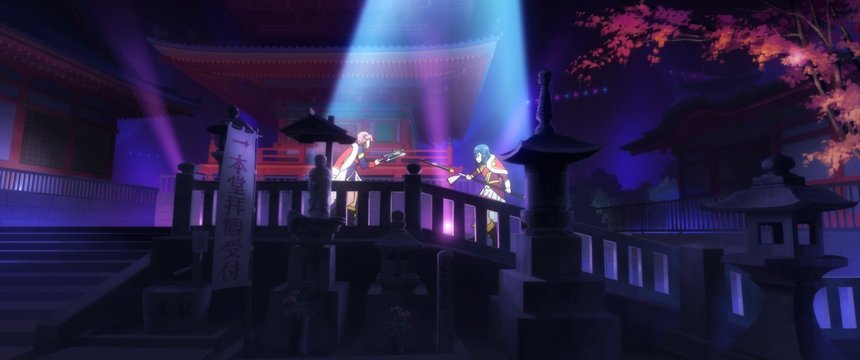 Final duel in front of the three-story pagoda